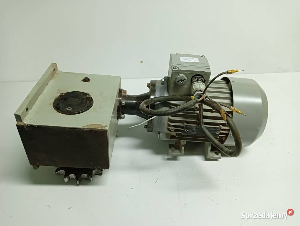 Silnik napędu rolek z przekładnią oklejarki DCCB wielkopolskie Kalisz