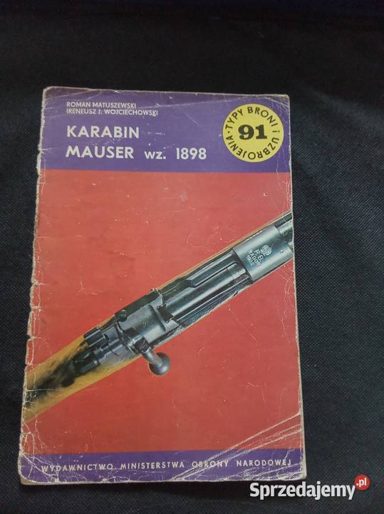 Mauser karabin 91 typy broni i uzbrojenia Czasopisma Warszawa