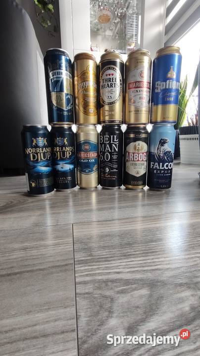 Szwedzkie puszki piwie Stan 18 Zielona Góra