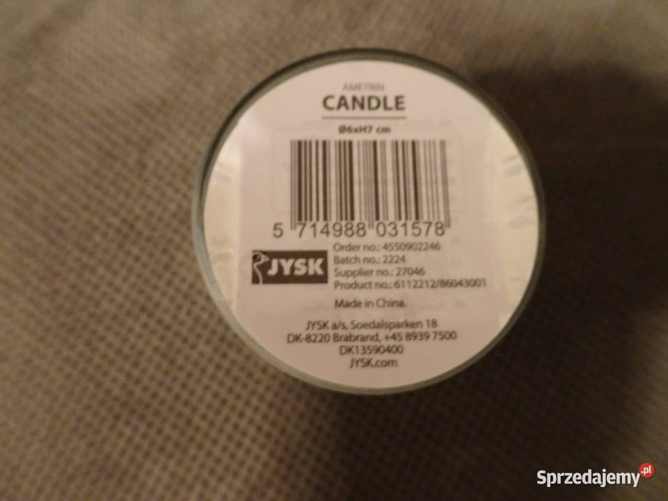 świeca świąteczna Boże Narodzenie mazowieckie