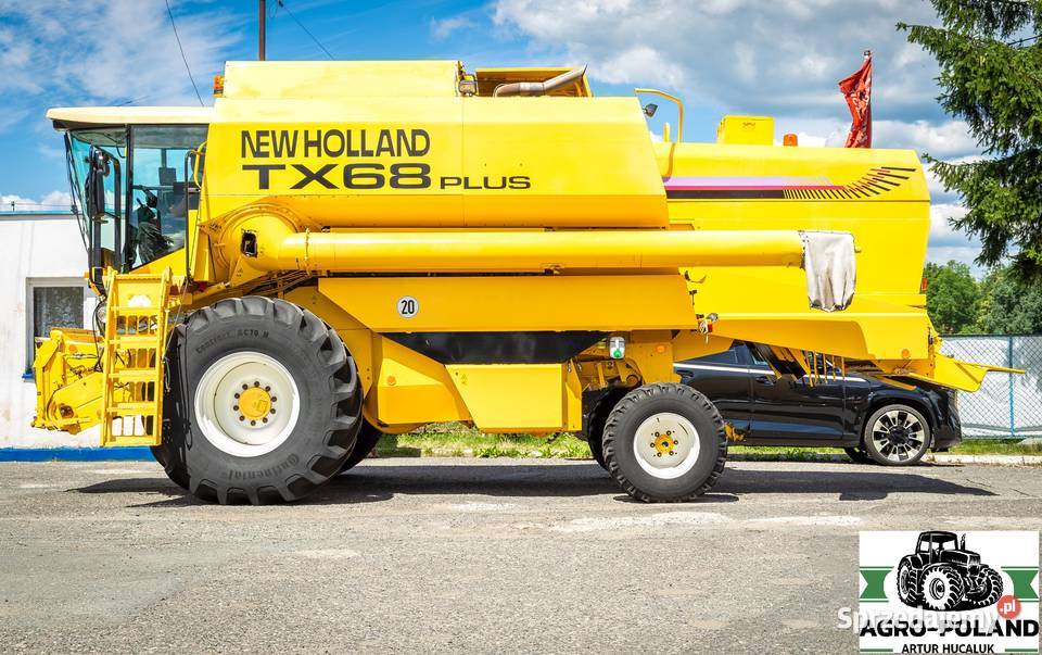 Kombajn zbożowy HOLLAND TX 68 PLUS 2002 61 M