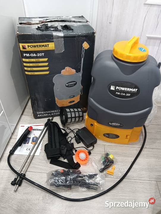 Opryskiwacz akumulatorowy 20l z pompom duży dolnośląskie Wałbrzych