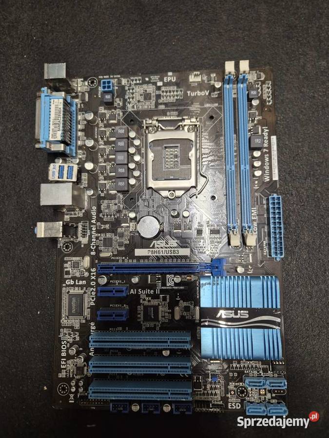 Płyta główna asus p8h61usb3 LGA1155 stan Asus