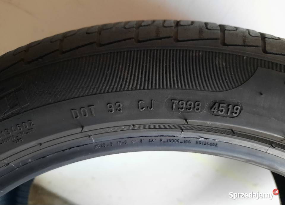 225 45 r 17 pirelli cinturato p7 dot4519 all Opony Gorzów Wielkopolski sprzedam