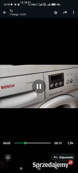 Pralka Bosch classixx 6 Pralki i suszarki mazowieckie Radom