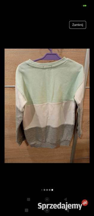 Bluza primark 122 67 lat jednorożec sparkle lubelskie