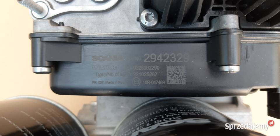 SCANIA EURO 6 NG APS PODWÓJNY OSUSZACZ WABCO Bieleń