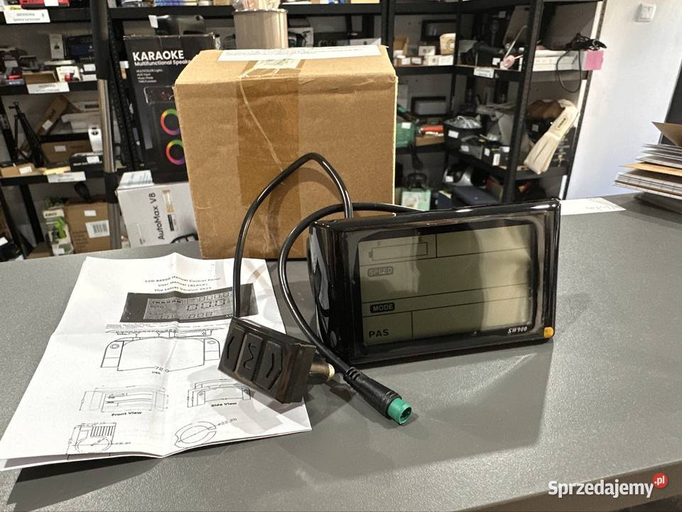 Wyświetlacz LCD S900 do roweru elektrycznego Lipno