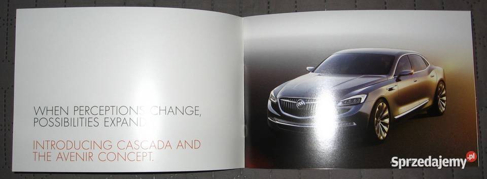Buick Expectations The Buick prospekt katalog Kępice