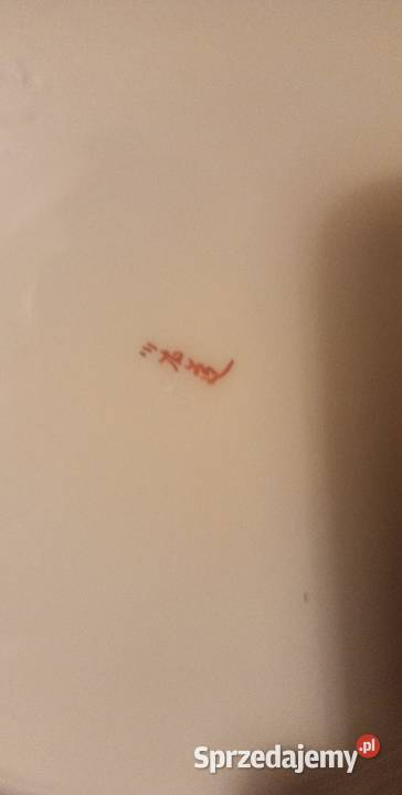 Talerzyk z bocianami ręcznie namalowane Gdańsk