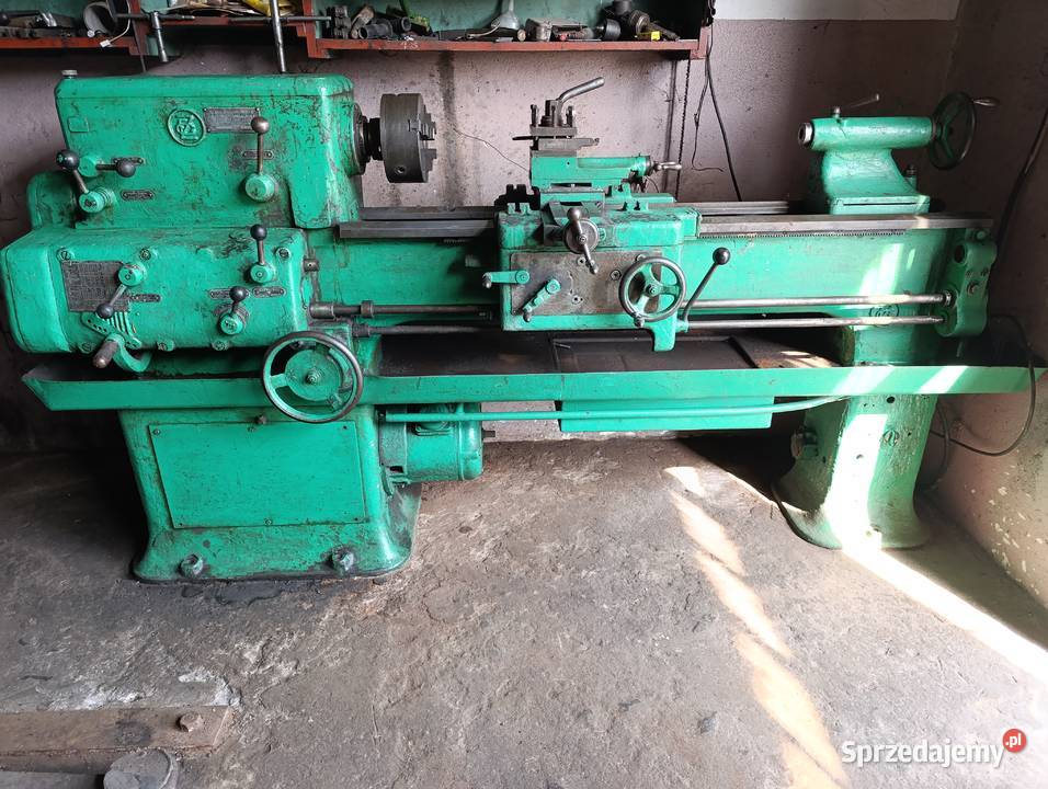 Tokarka do metalu starodawna CTR 654N obrabiarka Kielce