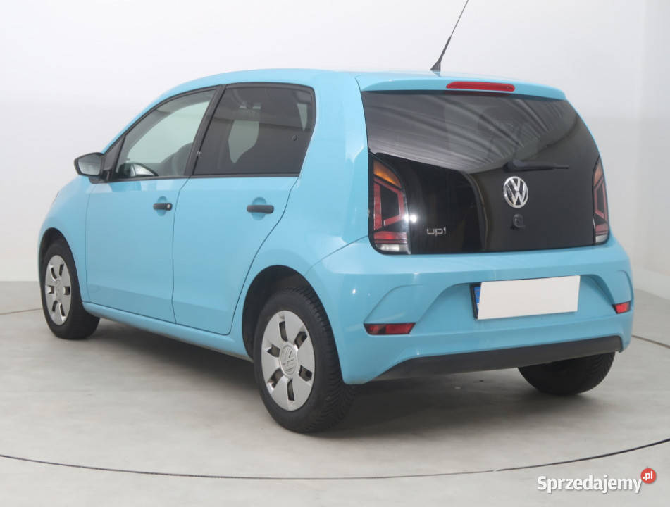 VW Up 10 MPI niebieski Bielany Wrocławskie