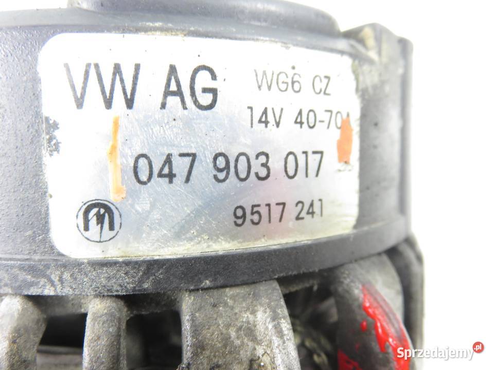 ALTERNATOR SKODA FABIA I 14 047903017 sprzedam