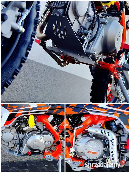 Cross Asix xb 28 125 ccm dzieci najmocniejszy Bieliny