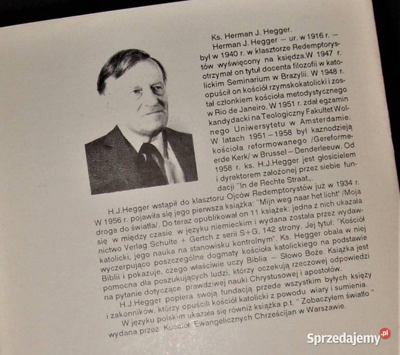 Biblia a Rzym Hegger z fotoopisem Tychy