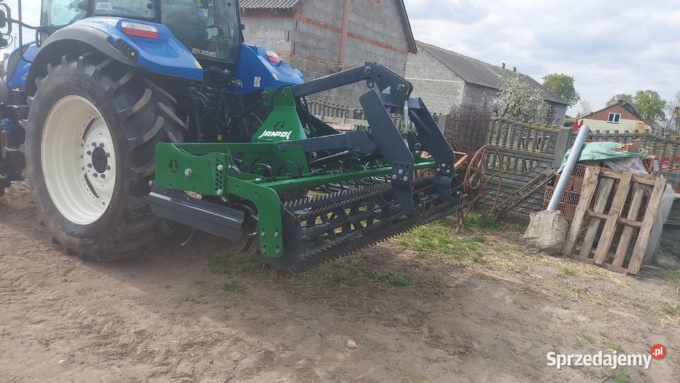 Agregat uprawowo siewny talerzowka pług nieuszkodzony Gąbin