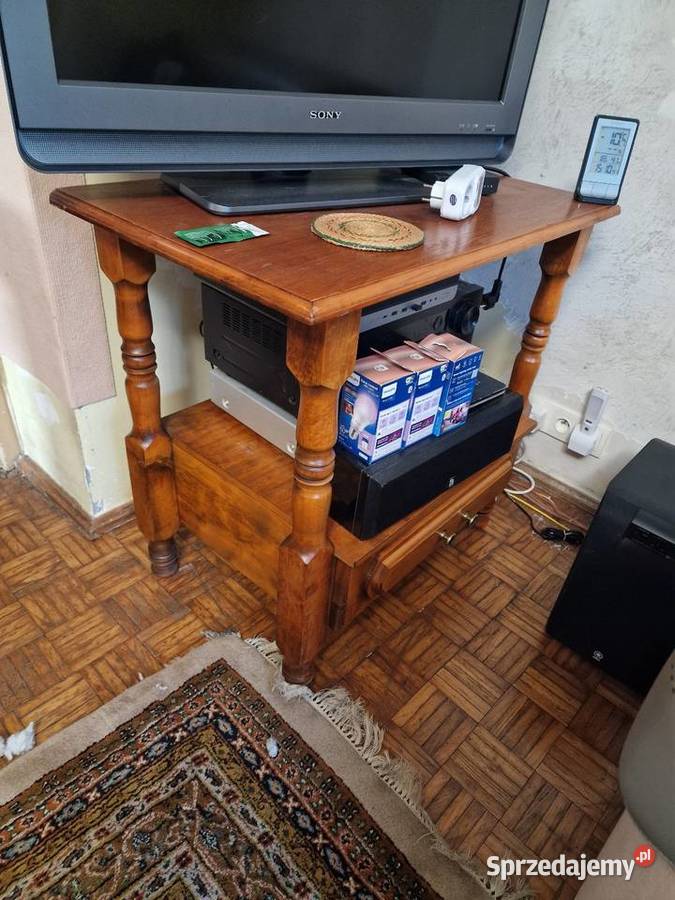 Kredens i stolik pod telewizor komplet Pisz