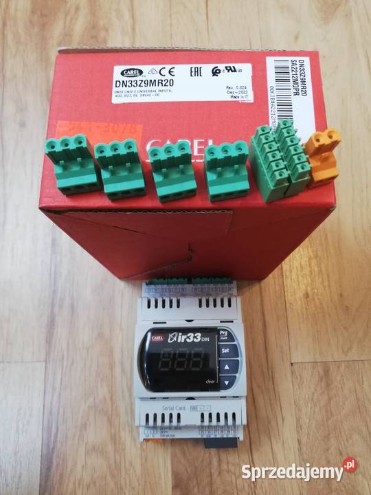 SterownikRegulator CAREL ir33 DIN DN33Z9MR20