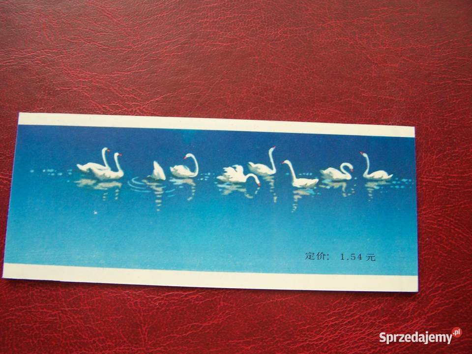 Chiny 1983 MNH Mi 190609 Karnet Fauna Ptaki Tychy sprzedam