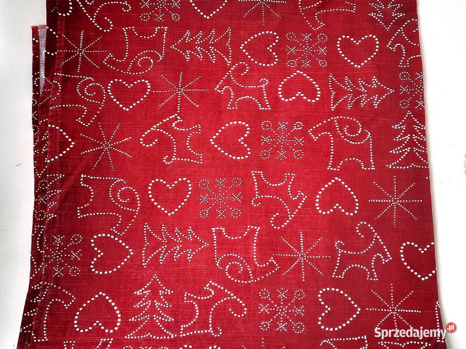 Firanka świąteczna 2 sztuki NOWE 120 x 240 łódzkie Łódź