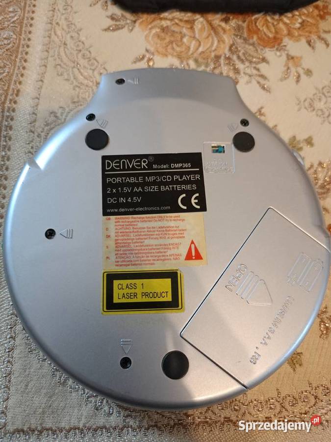 Discman Denver MP3 CD Drawski Młyn