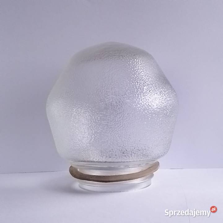 Klosz do lampy z uszczelką Prl Wyszków