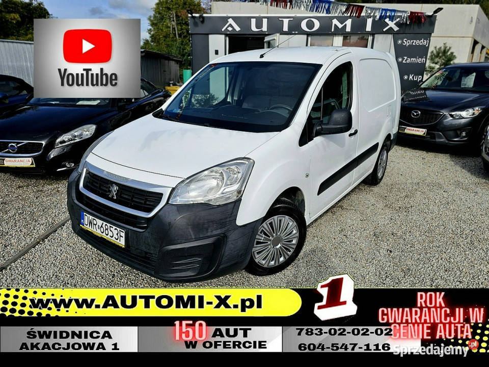 Peugeot Partner 16 D Duża Paka Gwarancja Zamiana 4/5 Świdnica sprzedam