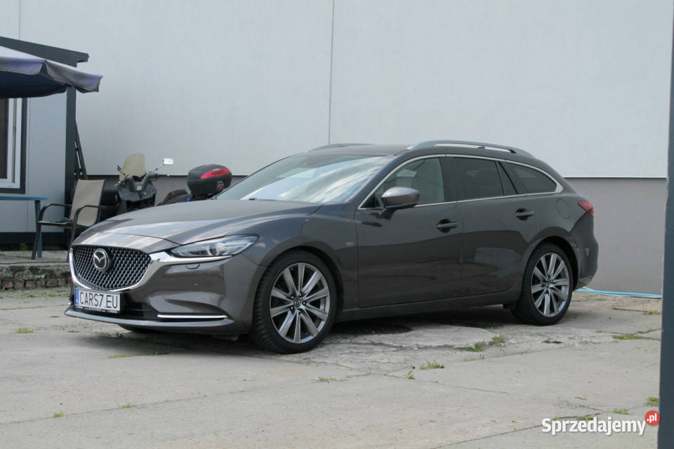 Mazda 6 automat skórzana tapicerka kamery 360 Kombi Szczecin sprzedam