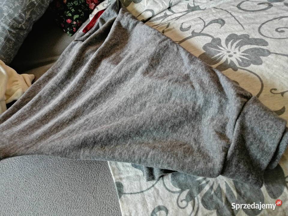 YORKER szara bawełniana bluza Oversize NY Nowa Swetry i golfy Leszno