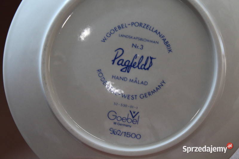 Komplet talerzy Goebel 486 FiaF Szczecin
