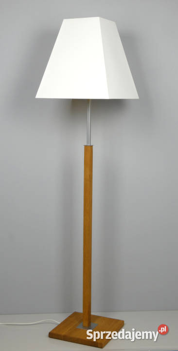 Lampa podłogowa MAGESTAD skandynawski drewno Nowe