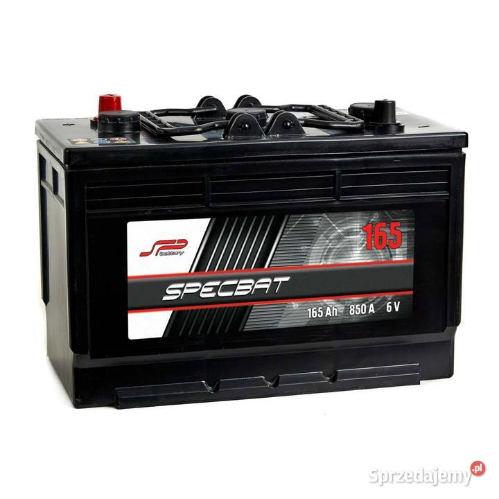 Akumulator Specbat Agro 6V 165Ah 850A EN lewy