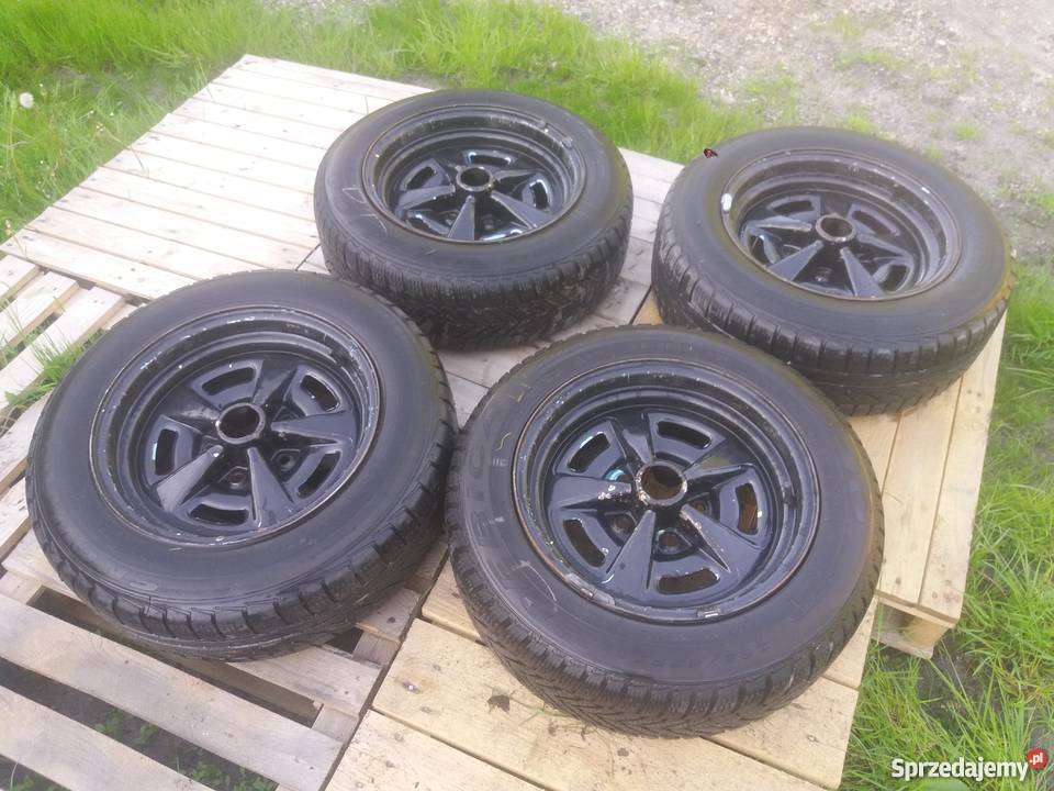 Felgi strukturalne BMW 5x120 15 z oponami E34 mazowieckie Dębe Wielkie