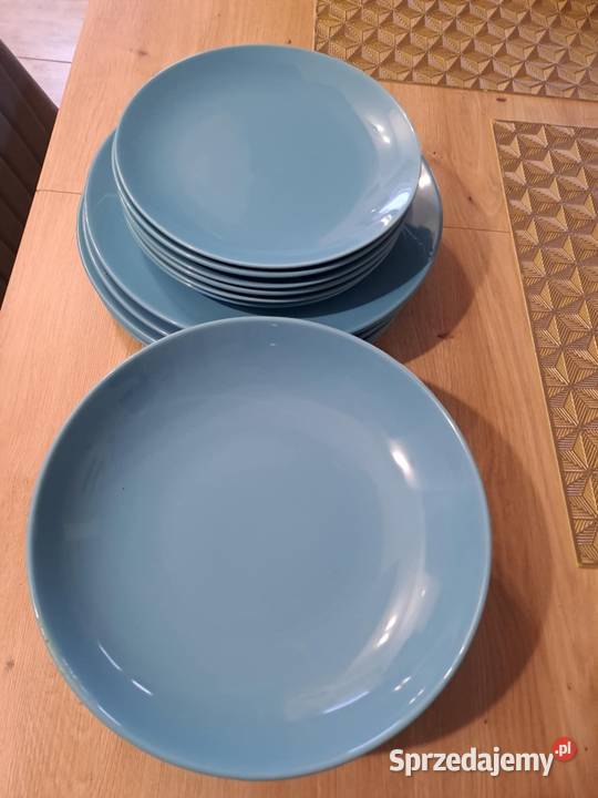 Okazja Talerze Ikea turkusowe łódzkie Skierniewice sprzedam