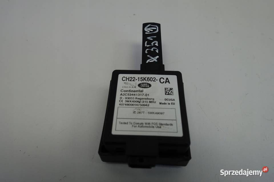 Jaguar XJ X351 MODUŁ KEYLESS sterownik SENSOR osobowe Pozostałe Rudka sprzedam