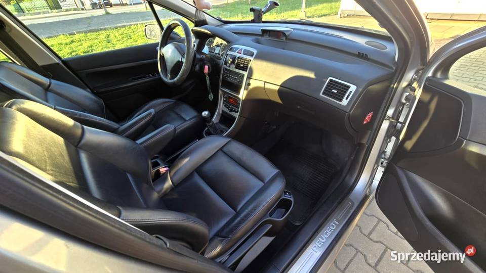 PEUGEOT 307 GRIFFE 20LPG 136 Skóry Klimatyzacja Jasło