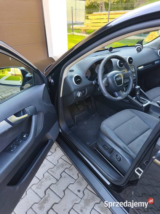 Audi A3 8P Lift 20TDI 2011r elektrycznie ustawiane fotele małopolskie Siekierczyna