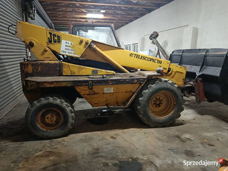 Ładowarka teleskopowa JCB 4x4 Bistuszowa
