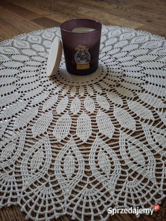 Serweta okrągła rękodzieło Częstochowa