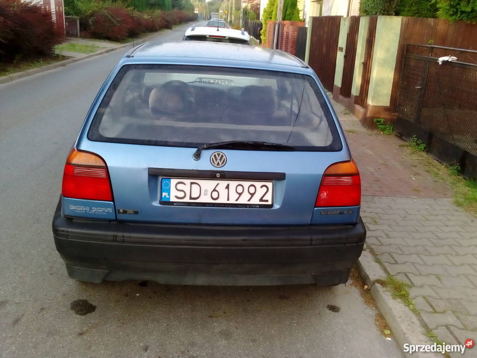 Sprzedam VW Golf III śląskie Dąbrowa Górnicza