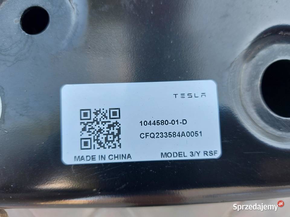 TESLA MODEL Y 2024r ZAWIESZENIE TYŁ KOMPLETNE dolnośląskie