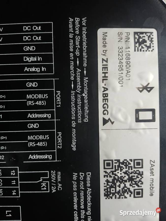 Wentylator Promieniowy 3 kw 400v sprzedam