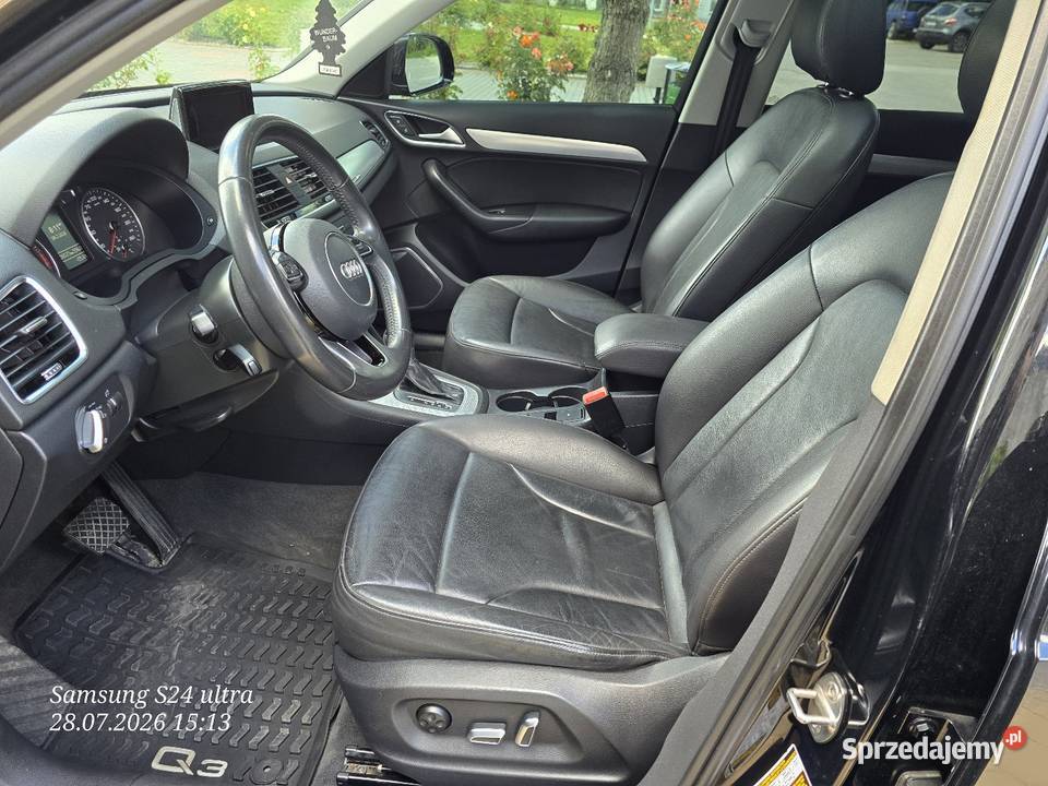 Audi Q3 sline quattro 20 benzyna panorama Rok produkcji 2015 Kazimierza Wielka