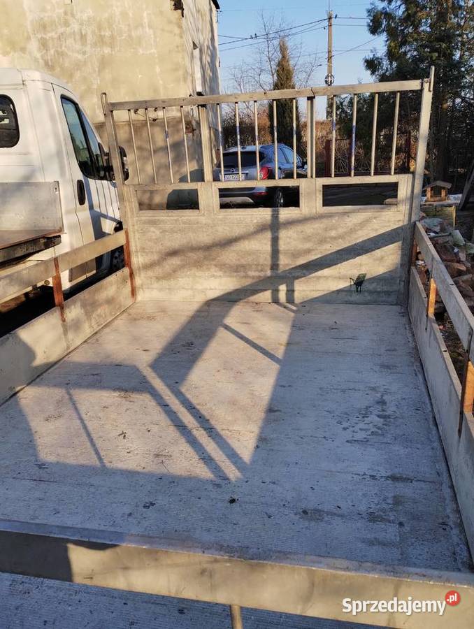 skrzynia aluminiowa dostawcze Sosnowiec sprzedam