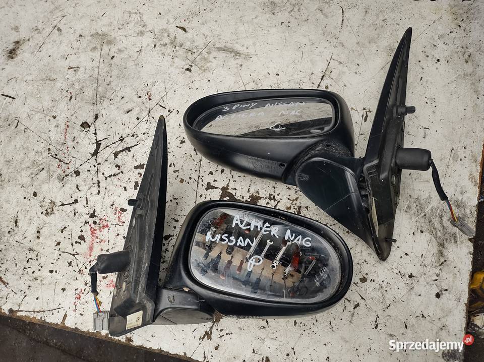 NISSAN ALMERA N16 lusterko prawe lewe Kielce sprzedam