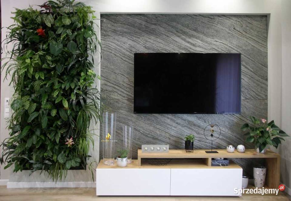 Fornir kamienny Zeera Green okładzina na ścianę Katowice