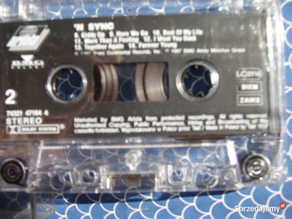 Kaseta N SYNK TEARIN UP MY 1997