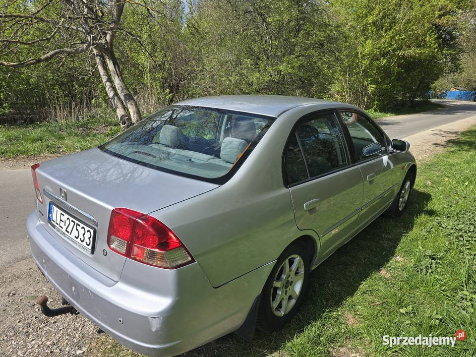Honda Civic VII 16 110 GAZ HAK 1600cm3 Lublin sprzedam