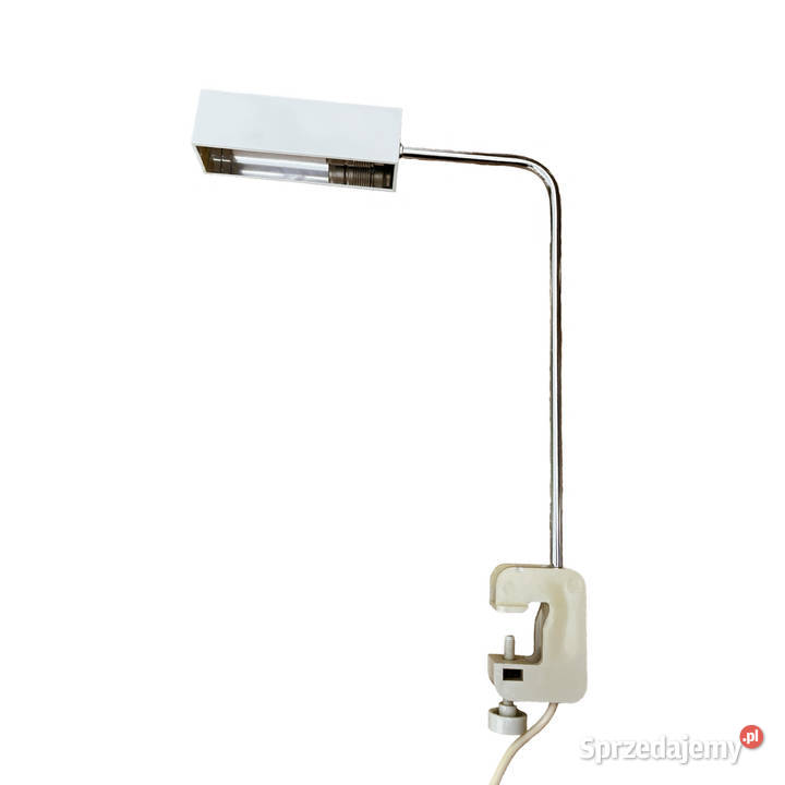 chromszara lampa biurkowalampa zaciskowa Warszawa