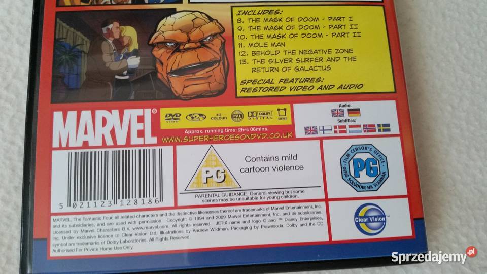 FANTASTIC FOUR Season 1 Volume 2 DVD VIDEO